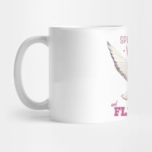 Geometric Bird (humming bird) - Spread your wings Mug